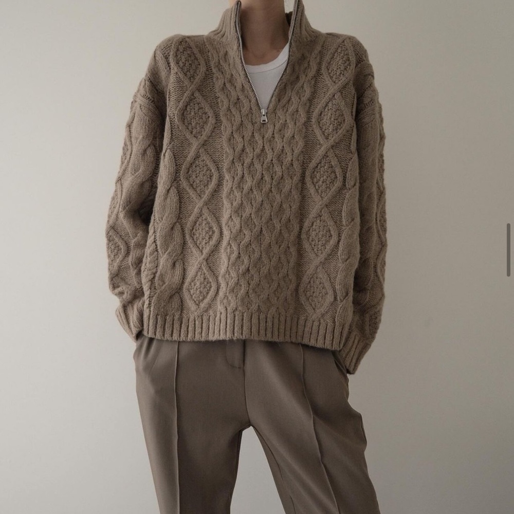 Jenni Kayne Cable Half-zip